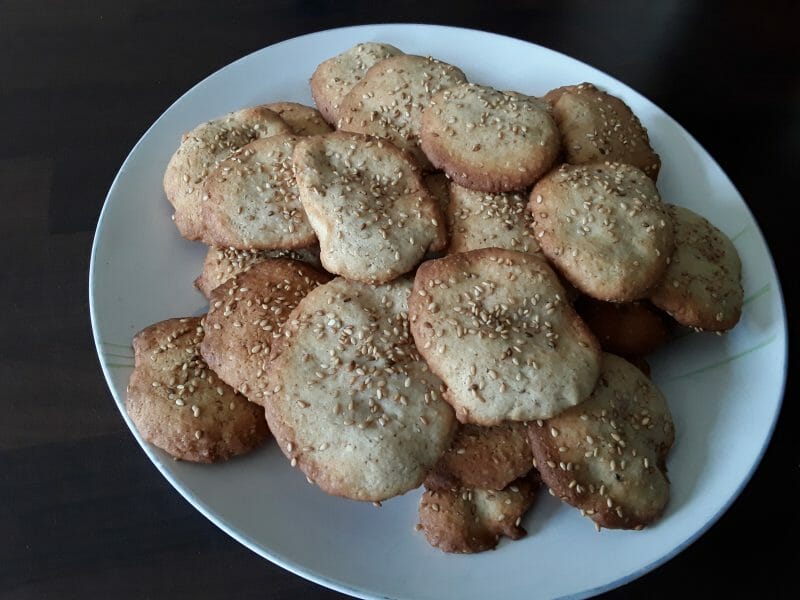 Cliquez pour zoomer ! Biscuits au sésame Thermomix par mcndu