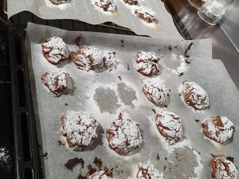 Cliquez pour zoomer ! Craquelés au chocolat Thermomix par mcndu