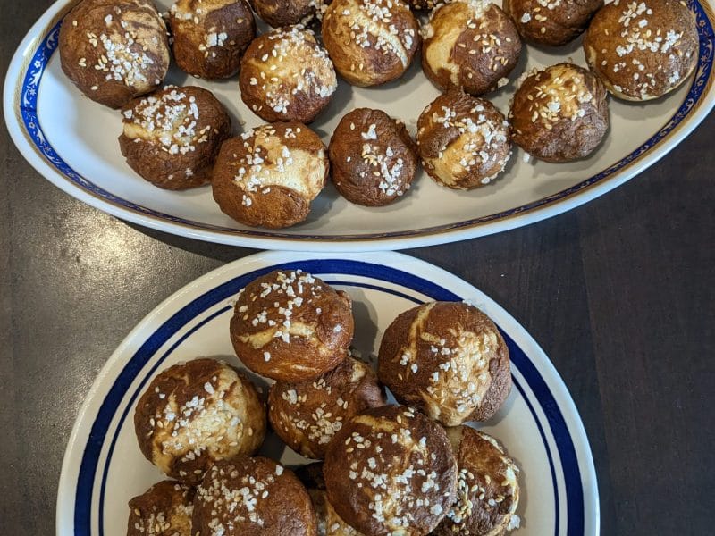 Cliquez pour zoomer ! Bretzels muffins Thermomix par mcndu