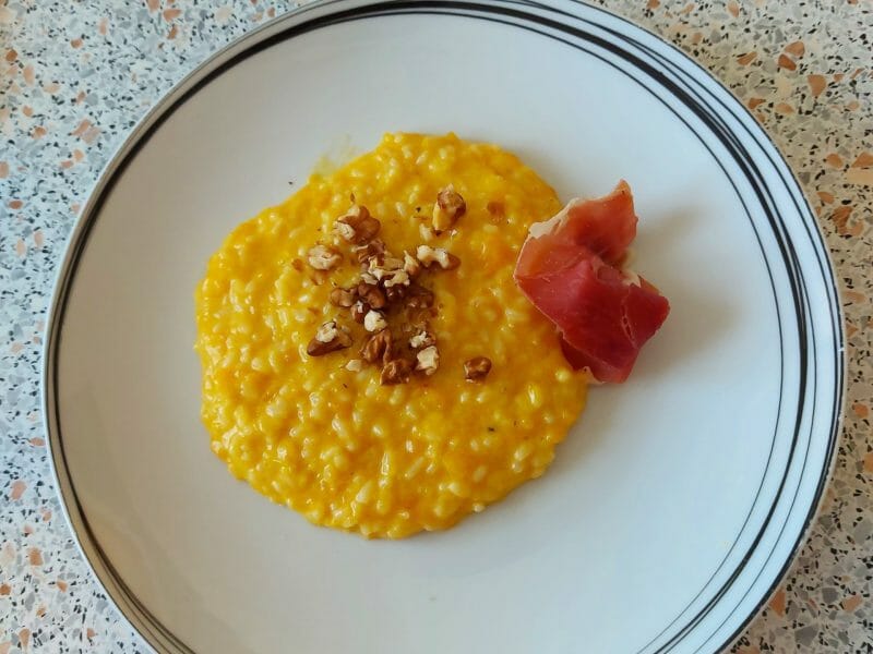 Cliquez pour zoomer ! Risotto butternut et chèvre frais Thermomix par Gaby62