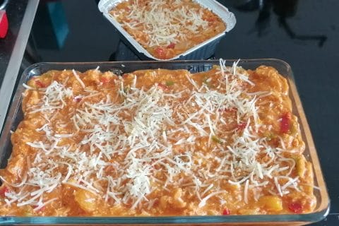 Cliquez pour zoomer ! Lasagnes au poulet et poivrons Thermomix par Carabouille
