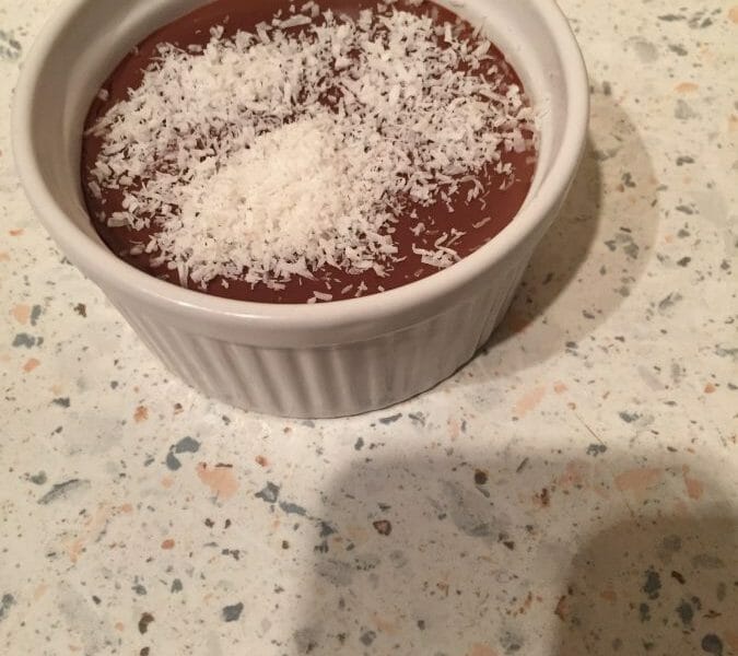 Cliquez pour zoomer ! Crème dessert choco-coco Thermomix par Pat44