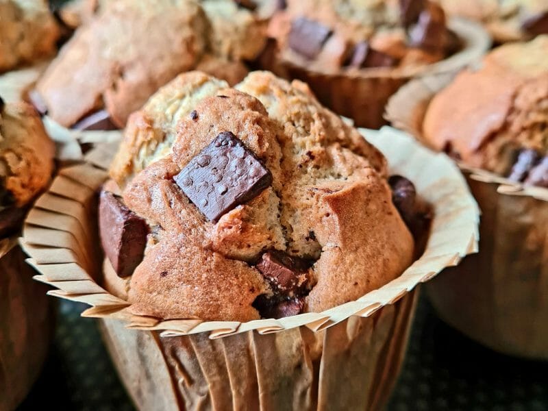 Cliquez pour zoomer ! Muffins aux pépites de chocolat Thermomix par sofy2