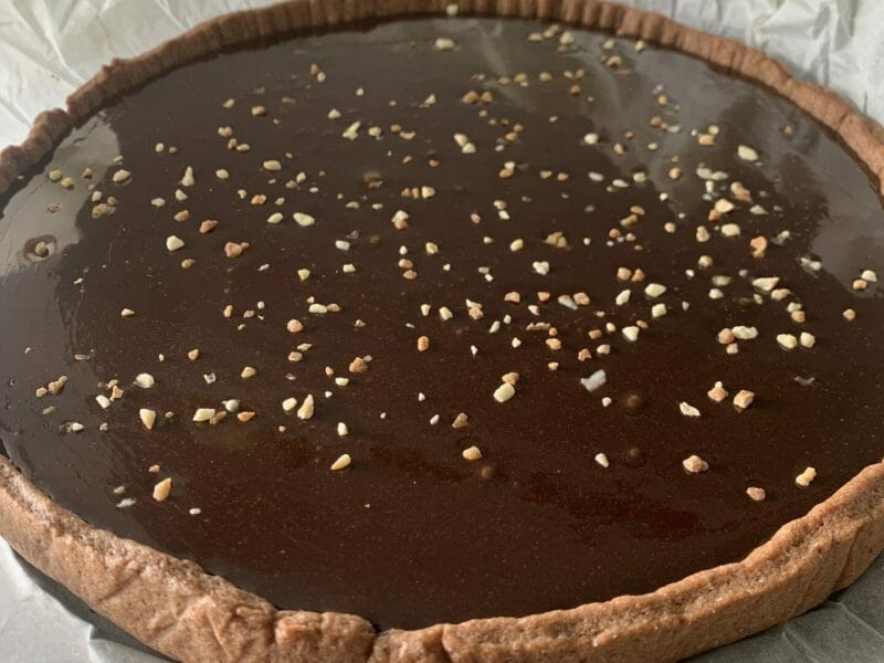 Cliquez pour zoomer ! Tarte tout chocolat Thermomix par Savbed