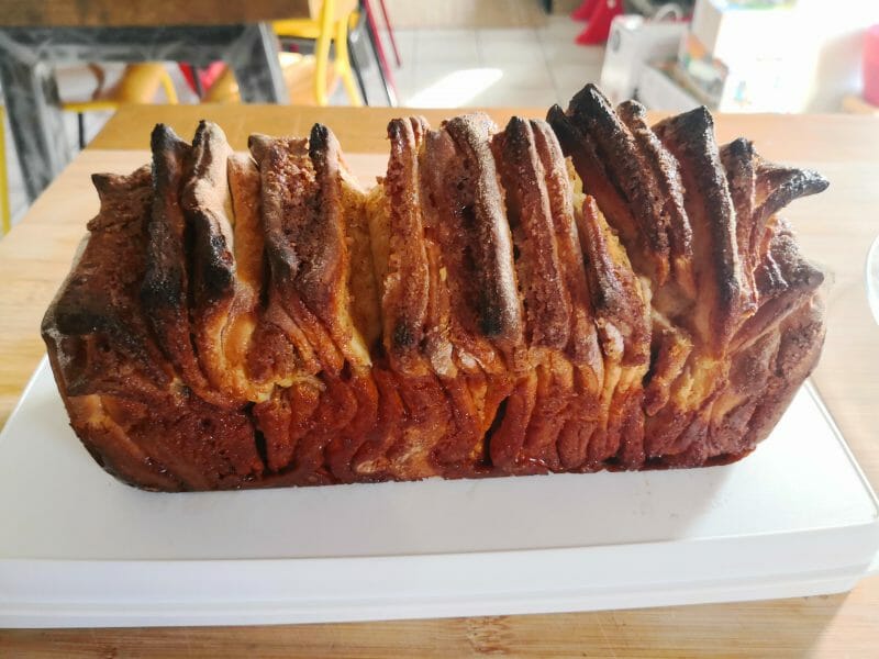 Cliquez pour zoomer ! Brioche à effeuiller à la cannelle Thermomix par Nelly_7
