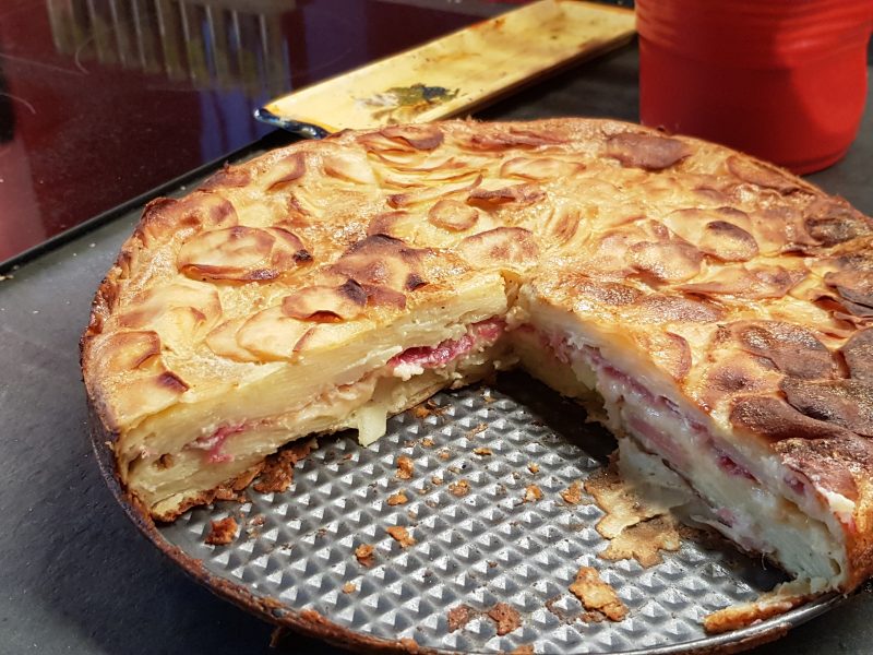 Cliquez pour zoomer ! Gâteau invisible raclette Thermomix par Aurelief6