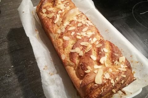 Cliquez pour zoomer ! Brioche à la crème d’amande Thermomix par Julie34