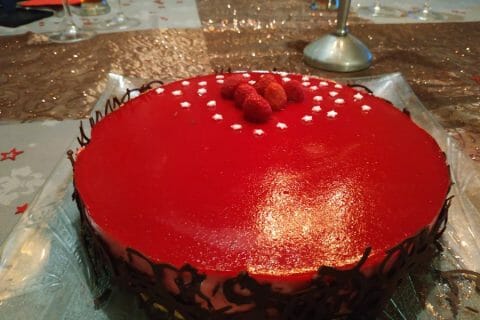 Cliquez pour zoomer ! Bavarois aux framboises Thermomix par Sandra_25