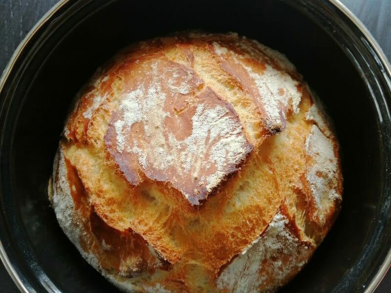 Cliquez pour zoomer ! Pain Cocotte Thermomix par Helene@