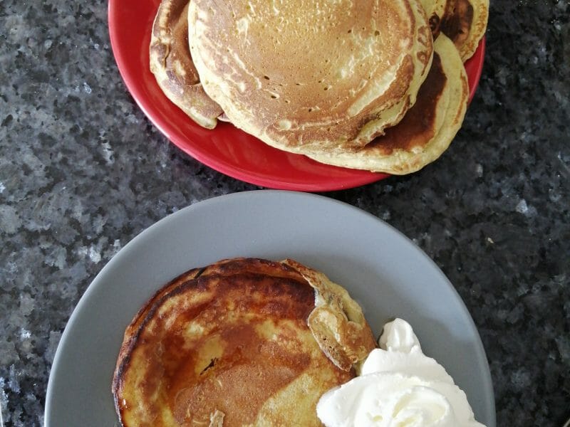 Cliquez pour zoomer ! Pancakes à la banane Thermomix par Helene@