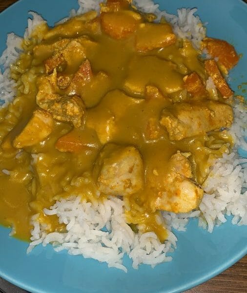 Cliquez pour zoomer ! Poulet coco aux 3 épices Thermomix par Imane momix