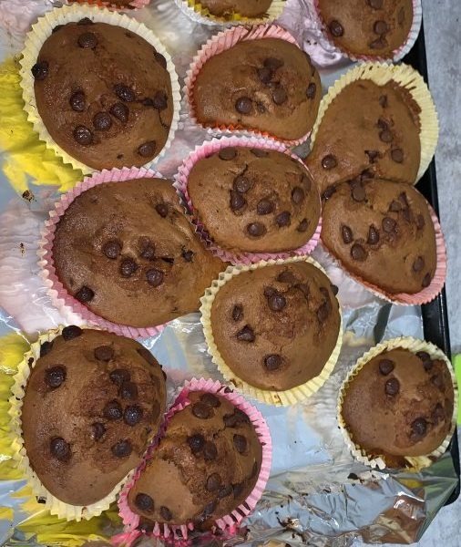 Cliquez pour zoomer ! Muffins aux pépites de chocolat Thermomix par Imane momix