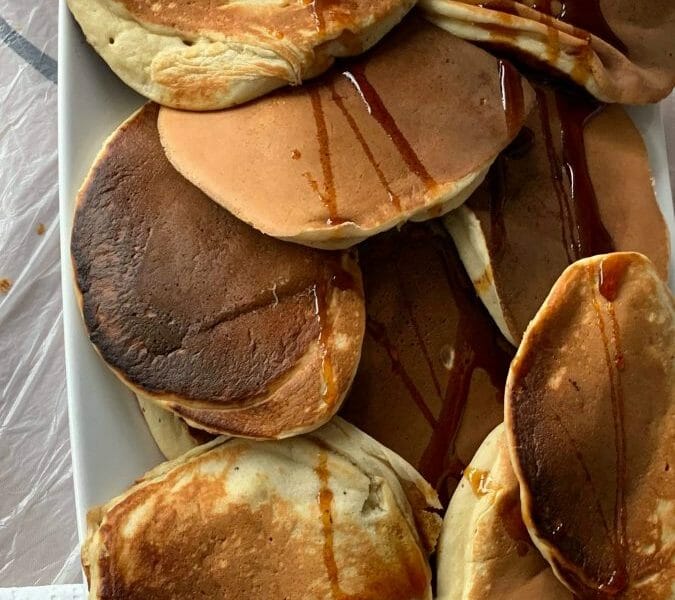 Cliquez pour zoomer ! Pancakes à la banane Thermomix par Imane momix