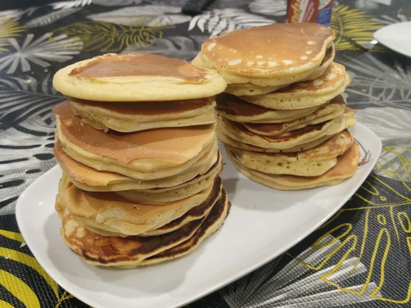 Cliquez pour zoomer ! Pancakes à la banane Thermomix par boudemoune