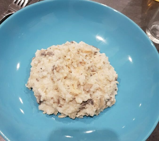 Cliquez pour zoomer ! Risotto poulet et champignons Thermomix par Pamela_974