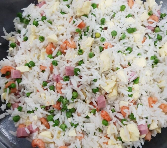 Cliquez pour zoomer ! Riz cantonais Thermomix par Pamela_974