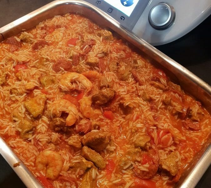 Cliquez pour zoomer ! Jambalaya Thermomix par Pamela_974