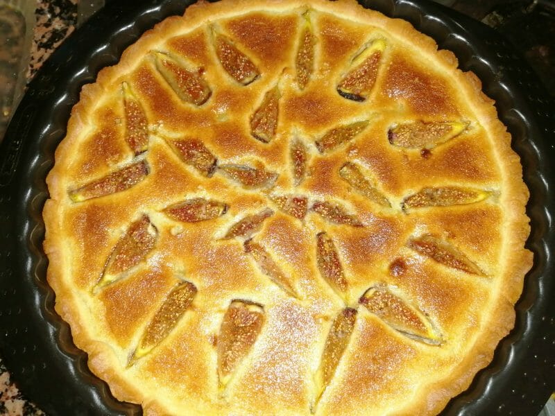 Cliquez pour zoomer ! Tarte aux figues Thermomix par Ichrak