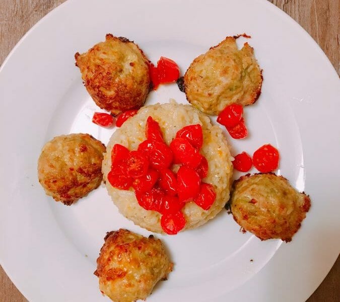 Cliquez pour zoomer ! Risotto tomates cerises basilic Thermomix par Counie