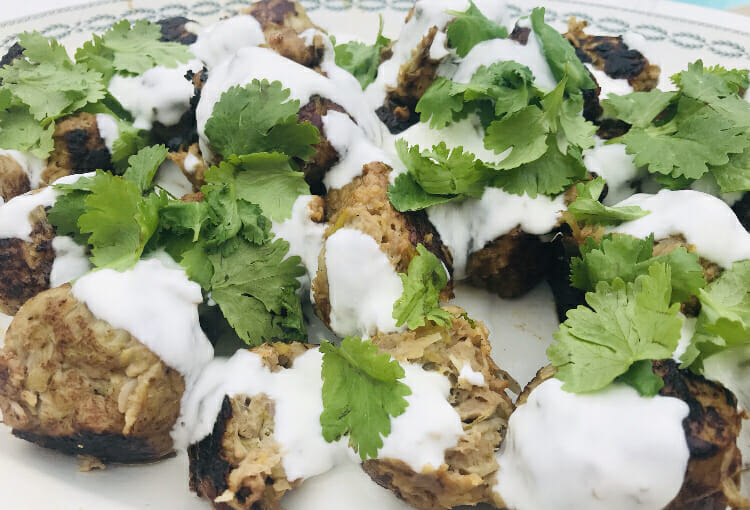 Cliquez pour zoomer ! Boulettes de poireau et boeuf citronné Thermomix par soleloi