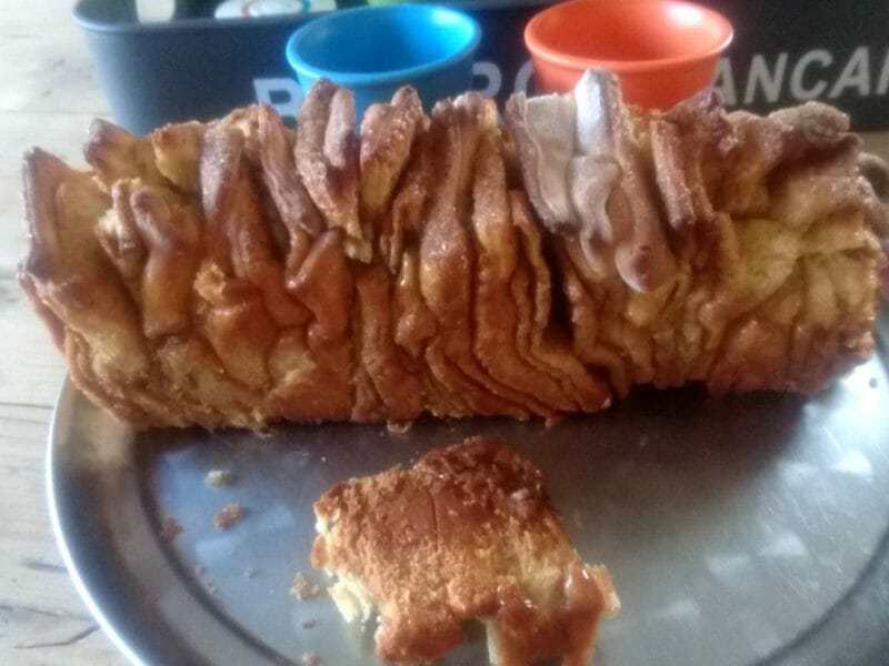 Cliquez pour zoomer ! Brioche à effeuiller à la cannelle Thermomix par Missycoc