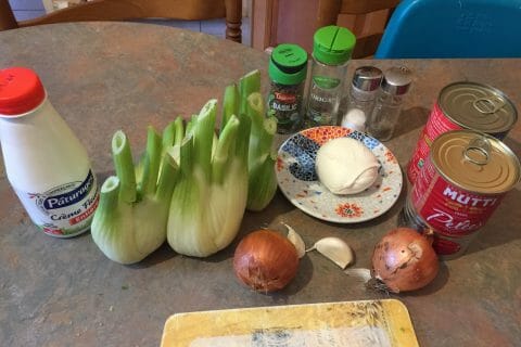 Cliquez pour zoomer ! Gratin de fenouil à l’italienne Thermomix par Ginobrune