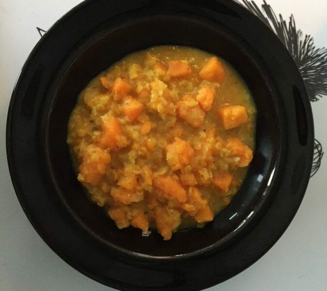 Cliquez pour zoomer ! Dhal de patate douce et de lentilles corail Thermomix par PascaleDh