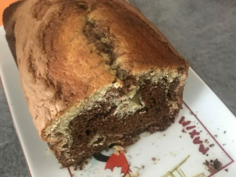 Cliquez pour zoomer ! Marbré au chocolat Thermomix par Delph73