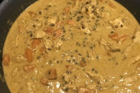 Cliquez pour zoomer ! Curry de poulet aux patates douces Thermomix par Delph73
