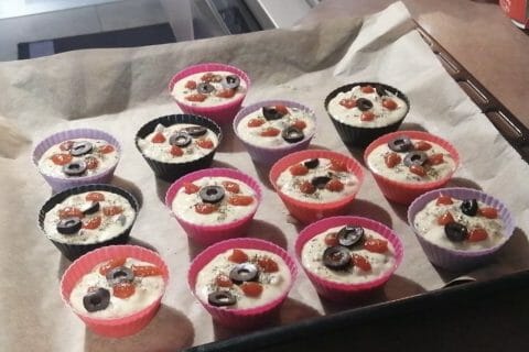 Cliquez pour zoomer ! Muffins salés façon pizza Thermomix par Delph73