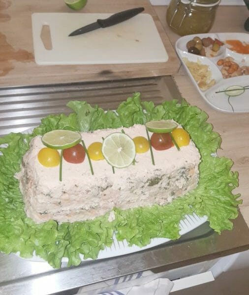 Cliquez pour zoomer ! Terrine de saumon frais et fumé Thermomix par fatoo