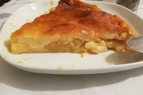 Cliquez pour zoomer ! Flognarde aux pommes (clafoutis aux pommes) au Thermomix