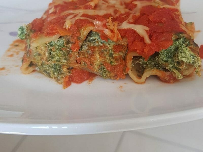Cliquez pour zoomer ! Cannelloni ricotta et épinards Thermomix par bledina13