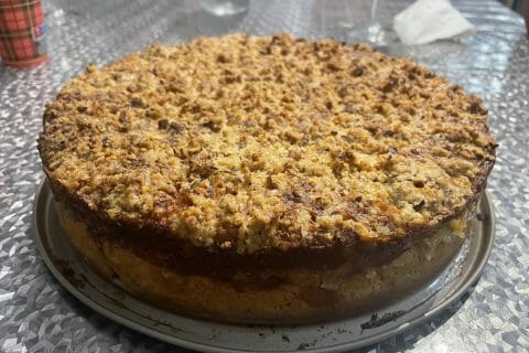 Cliquez pour zoomer ! Tarte aux pommes façon crumble Thermomix par bledina13