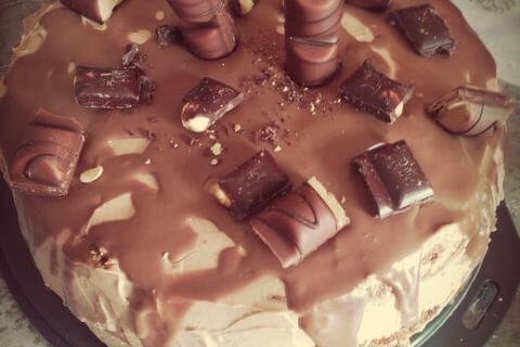 Cliquez pour zoomer ! Layer cake Kinder Bueno Thermomix par Mathanclau