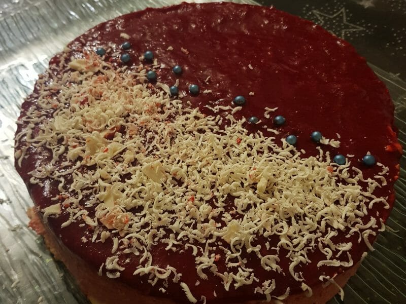 Cliquez pour zoomer ! Bavarois aux framboises Thermomix par Fatima_5