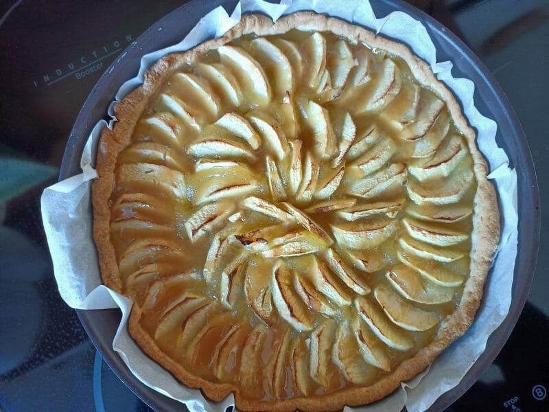 Cliquez pour zoomer ! Tarte pom’pote et caramel beurre salé Thermomix par Snoopy26