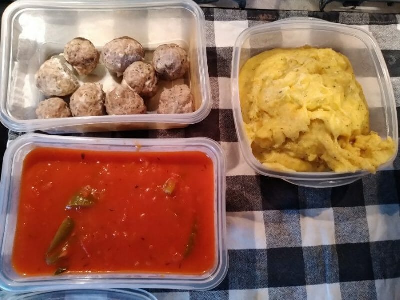 Cliquez pour zoomer ! Boulettes de viandes à la sauce tomate Thermomix par Laura_49