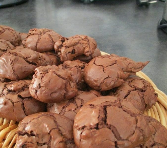 Cliquez pour zoomer ! Cookies brownies Thermomix par Anais de boulaincourt