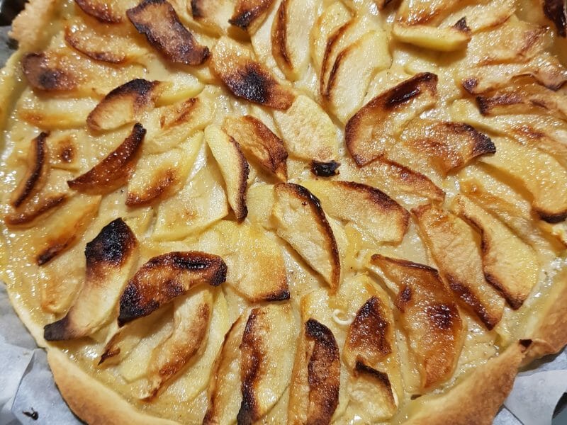 Cliquez pour zoomer ! Tarte aux pommes alsacienne Thermomix par Wided