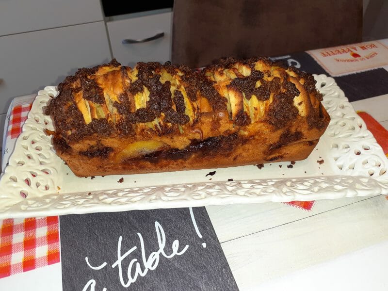 Cliquez pour zoomer ! Cake aux pommes à l’ancienne Thermomix par Angie18