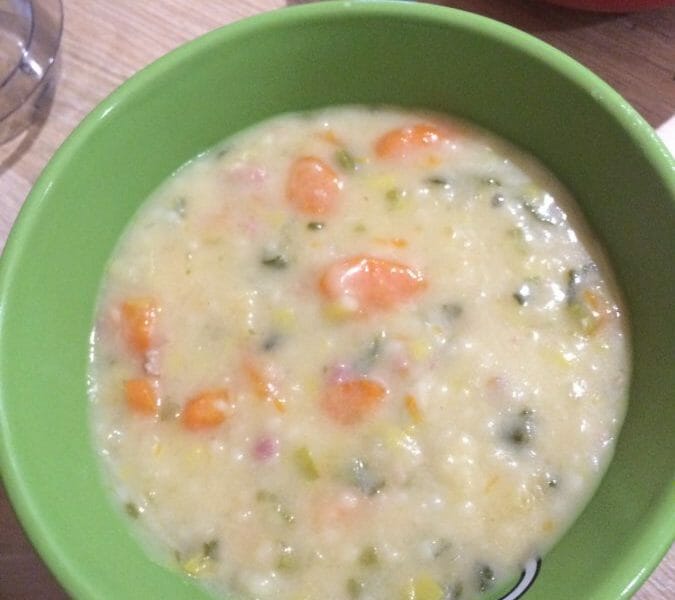 Cliquez pour zoomer ! Soupe à l’orge Thermomix par saral12