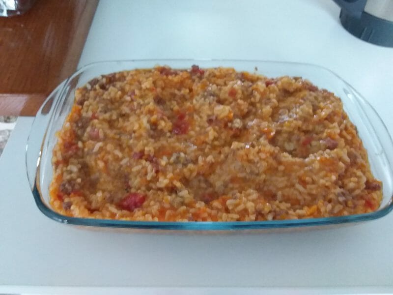 Cliquez pour zoomer ! Risotto à la bolognaise Thermomix par Melanie_44
