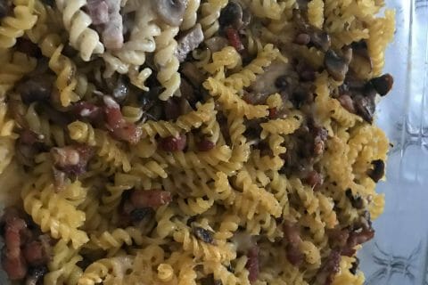Cliquez pour zoomer ! Gratin de pennes aux champignons Thermomix par Melanie_44