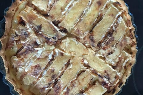 Cliquez pour zoomer ! Tarte au camembert, pommes et lardons Thermomix par Melanie_44