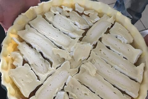 Cliquez pour zoomer ! Tarte au camembert, pommes et lardons Thermomix par Melanie_44