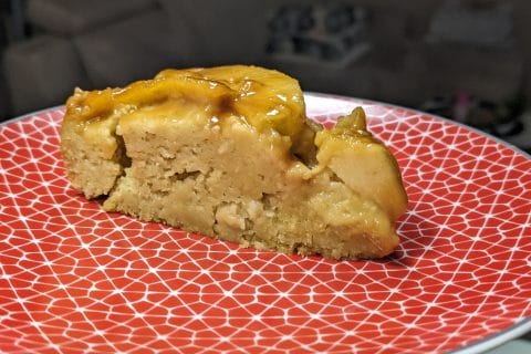 Cliquez pour zoomer ! Gâteau renversé aux pommes caramélisées Thermomix par Gessica