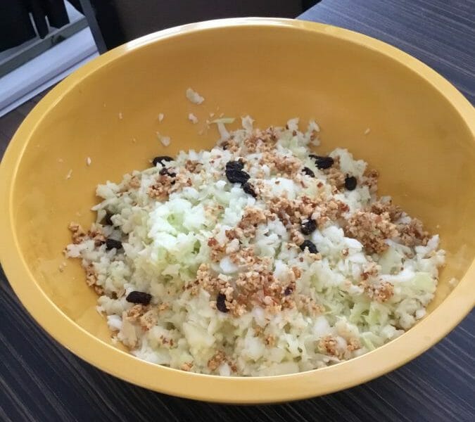 Cliquez pour zoomer ! Salade pommes, chou et noix Thermomix par Andree-Anne