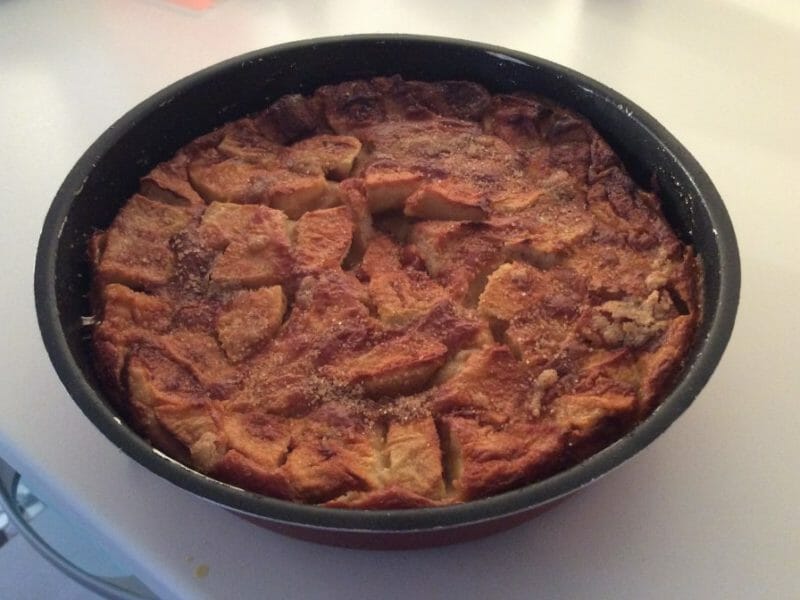 Flognarde aux pommes (clafoutis aux pommes) au Thermomix - Cookomix
