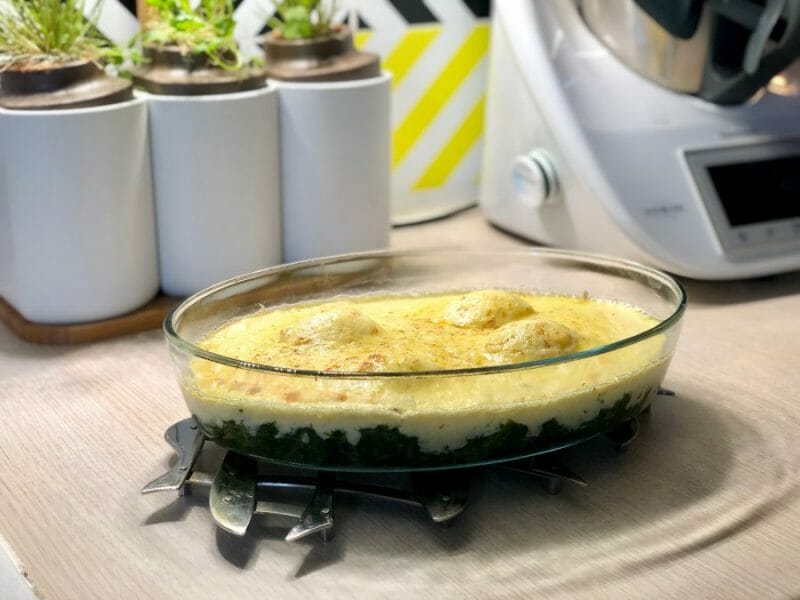 Cliquez pour zoomer ! Oeufs à la florentine Thermomix par Jo Han